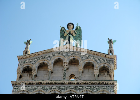 Kirche San Michele in Foro Lucca Toskana Italien Stockfoto