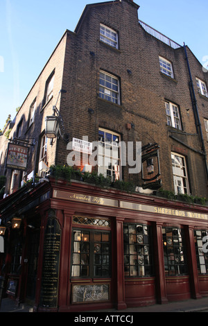 Die Hirten Taverne in Hertford Street Mayfair London Stockfoto