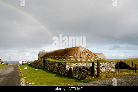 Arnol Blackhouse, Isle of Lewis, äußeren Hebriden, Schottland Stockfoto