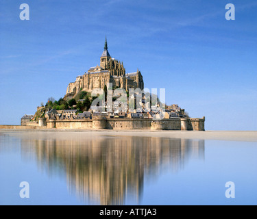 FR - Normandie: Le Mont Saint Michel Stockfoto