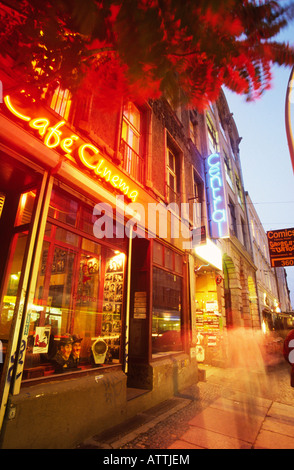 Am Abend Eindruck in einer Straße in Berlin-Mitte, Hackescher Markt, Berlin, Deutschland, Europa-EU Stockfoto