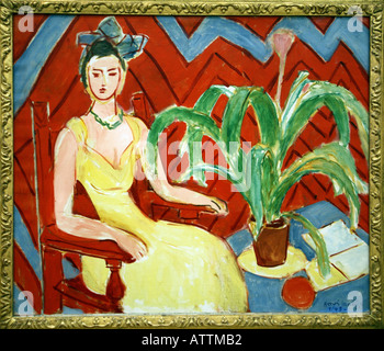 Turin Lingotto Pinacoteca Agnelli auf dem Dach des ehemaligen Fiat-Werk A-Gemälde von Matisse Stockfoto