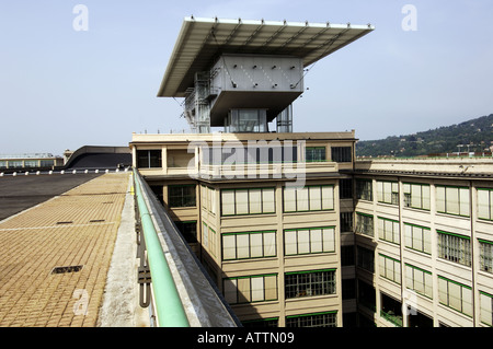 Turin Lingotto Pinacoteca Agnelli auf dem Dach der ehemaligen Fiat-Fabrik Stockfoto
