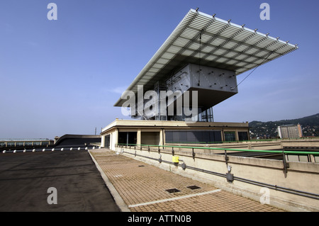 Turin Lingotto Pinacoteca Agnelli auf dem Dach der ehemaligen Fiat-Fabrik Stockfoto
