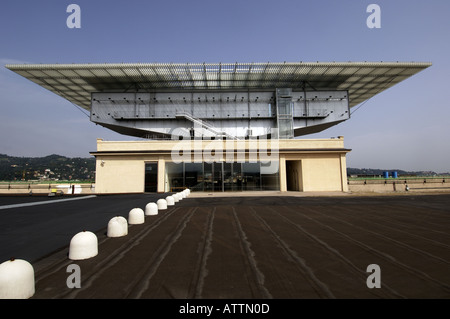 Turin Lingotto Pinacoteca Agnelli auf dem Dach der ehemaligen Fiat-Fabrik Stockfoto