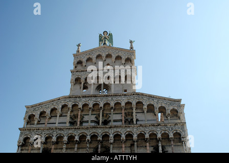 Kirche San Michele in Foro Lucca Toskana Italien Stockfoto