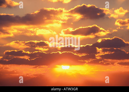 Dramatische Sunrise Stockfoto