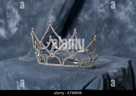 Modeschmuck tiara Diadem oder Krone Stockfoto