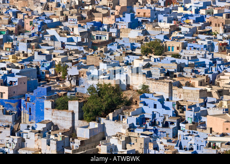 Jodhpur Dach The Blue City Stockfoto