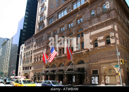 Carnegie Hall in New York Stockfoto