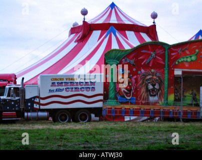 Zirkus-Vegas Stockfoto