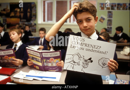 Sprachunterricht in der Schule Unterricht Stockfoto