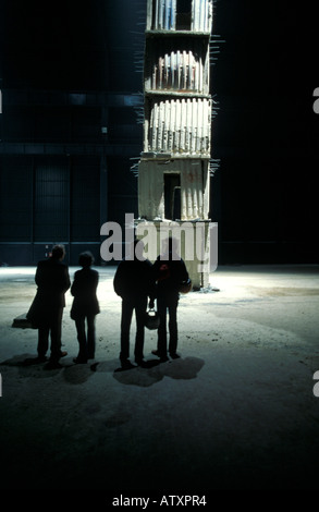 Ich Sette Palazzi Celesti Anselm Kiefer Kunstwerk Hangar Bicocca Mailand Lombardei Italien Stockfoto