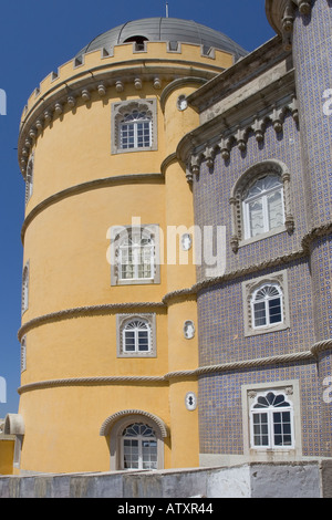 Palácido Nacional da Pena Sintra Portugal Stockfoto