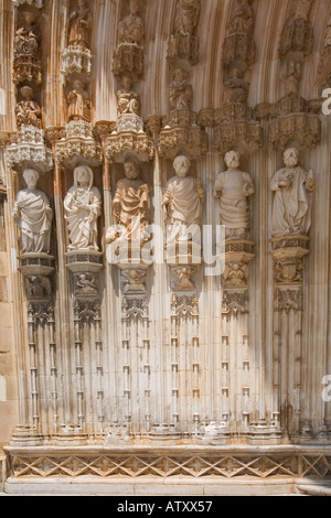 Mosterio de Santa Maria da Vitória Batalha Portugal Stockfoto