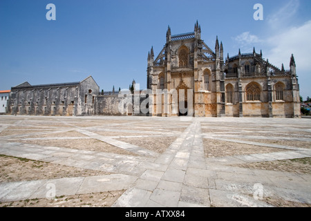 Mosterio de Santa Maria da Vitória Batalha Portugal Stockfoto