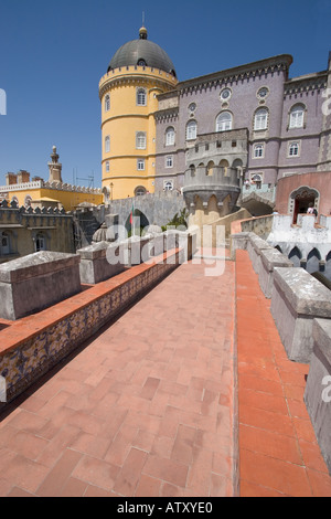 Palácido Nacional da Pena Sintra Portugal Stockfoto