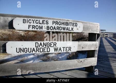 Reservierung der Salisbury Beach State Park befindet sich in Salisbury Massachusetts, USA Stockfoto