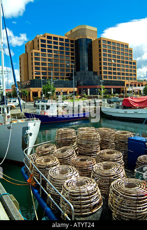 Grand Chancellor Hotel an der Uferpromenade von Hobart Tasmanien Australien Stockfoto