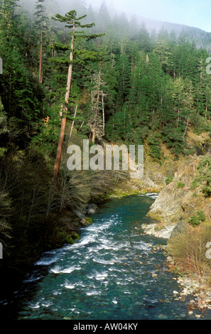 Der South Fork des Smith River sechs Flüssen National Forest Kalifornien Stockfoto