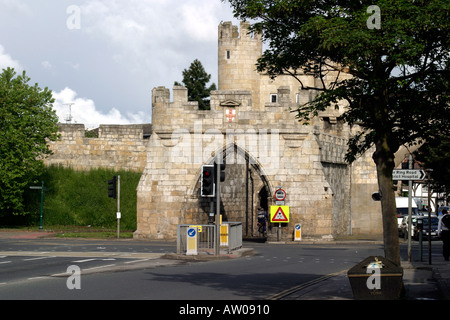 Walmgate Bar York Stockfoto