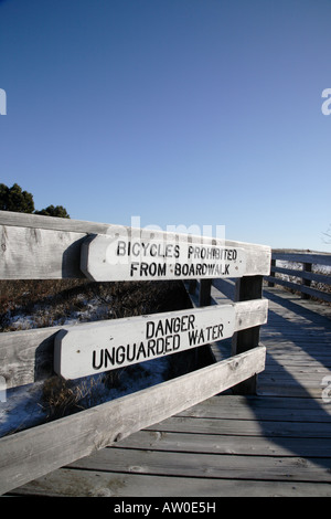 Reservierung der Salisbury Beach State Park befindet sich in Salisbury Massachusetts, USA Stockfoto