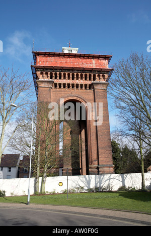 Redundante viktorianischen Wasserturm UK Großbritannien Colchester Essex bekannt als Jumbo Stockfoto