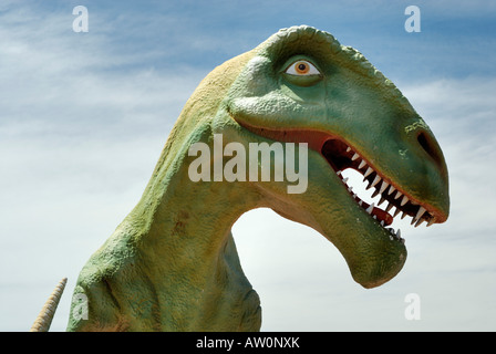 Dinosaurier in Villa El Chocón, Neuquen, Argentinien, Patagonien, Südamerika Stockfoto