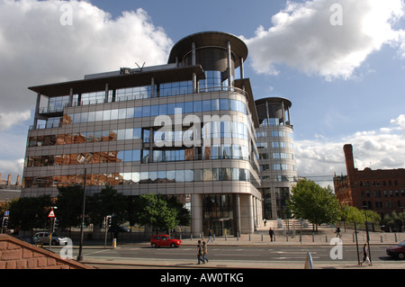 Bild von Howard Barlow BARBIROLLI SQUARE Büros in Manchester neben der Bridgewater Hall Stockfoto