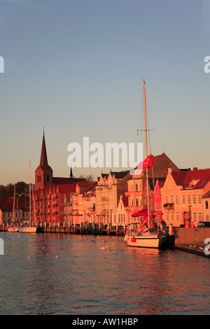 Dänemark Dänemark Insel Alsen Sonderburg Süder Hafenstrasse Insel Alsen Stockfoto