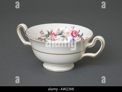 Wedgewood fine Bone China Tasse Doppelgriff Stockfoto