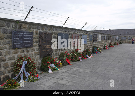 Gedenkstätte Mauthausen Konzentration Lager Österreich Stockfoto