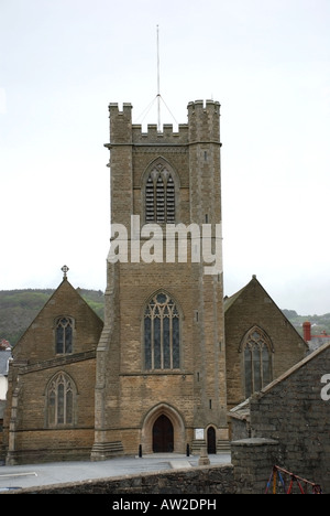 St. Michaels Kirche Aberystwyth Stockfoto