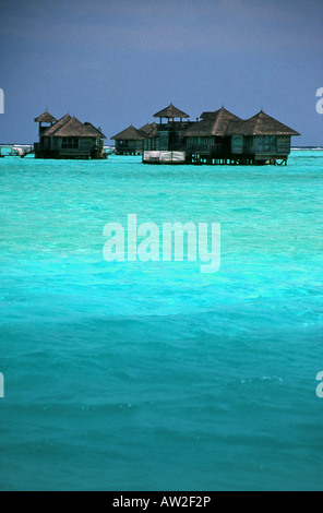 Resort auf den Malediven Urlaub Stockfoto