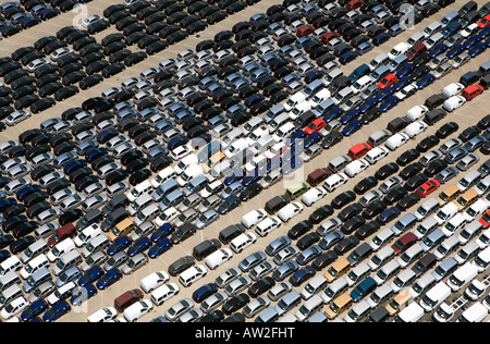 Flotte Autos Stockfoto