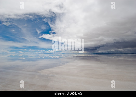 Salar de Uyuni Salzsee in Bolivien Stockfoto