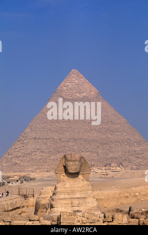 Ägypten-Sphinx von Gizeh Stockfoto