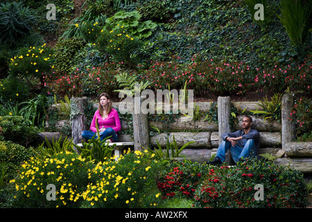 Der Lake Shrine aka The Self Realisation Fellowship Pacific Palisades Stockfoto