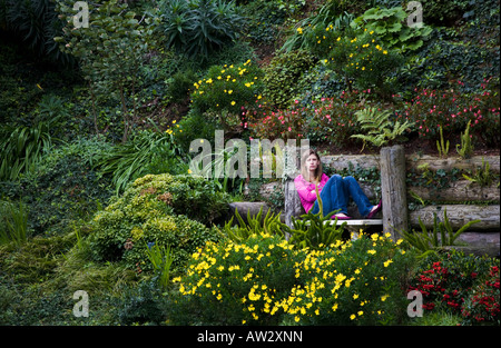 Der Lake Shrine aka The Self Realisation Fellowship Pacific Palisades Stockfoto