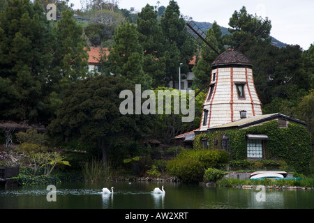 Der Lake Shrine aka The Self Realisation Fellowship Pacific Palisades Stockfoto