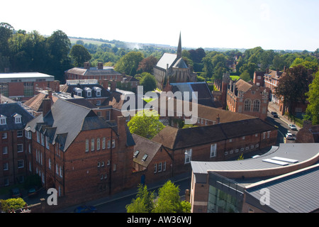 Marlborough College in dem Markt Stadt von Marlborough, Wiltshire Stockfoto