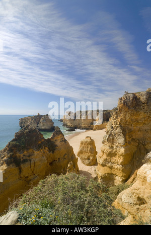 Portugal Algarve Sao Rafael Strand in der Nähe von Albufeira im winter Stockfoto