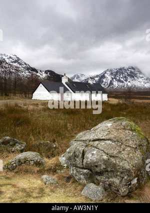 Black Rock Cottage, Glencoe, Scotland, UK Stockfoto