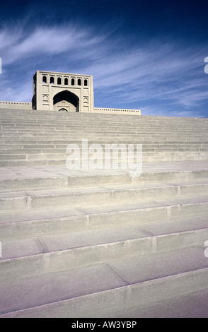 8. Juli 2006 - die Moschee von Emin Ta (Emin Minarett) in der Nähe von Turpan (Tulufan) in der chinesischen Provinz Xinjiang. Stockfoto