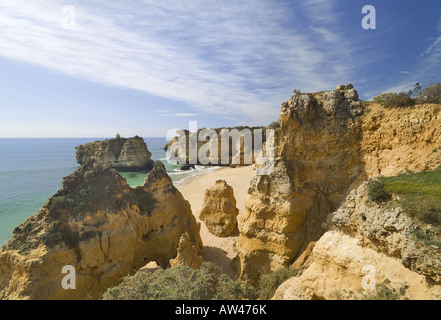 Portugal, Algarve, Sao Rafael Strand in der Nähe von Albufeira im winter Stockfoto