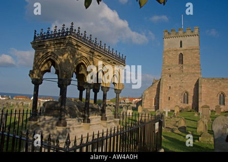 Grace Darling Grab Denkmal Grab Bamburgh Northumberland Nordengland Oktober 2007 Stockfoto