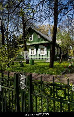 Der erste Kongress der Russischen Sozialdemokratischen Arbeiterpartei Party Museum in Minsk Belarus. Stockfoto