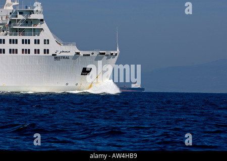 Tarifa-Bug der Kreuzfahrt Ladung Stockfoto