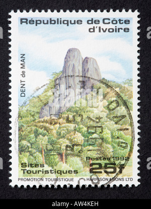 Côte d ' Ivoire-Briefmarke Stockfoto