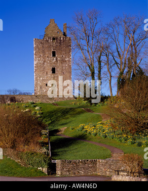 Cardoness Castle, Torhaus der Flotte, Dumfries and Galloway, Schottland, Großbritannien Stockfoto